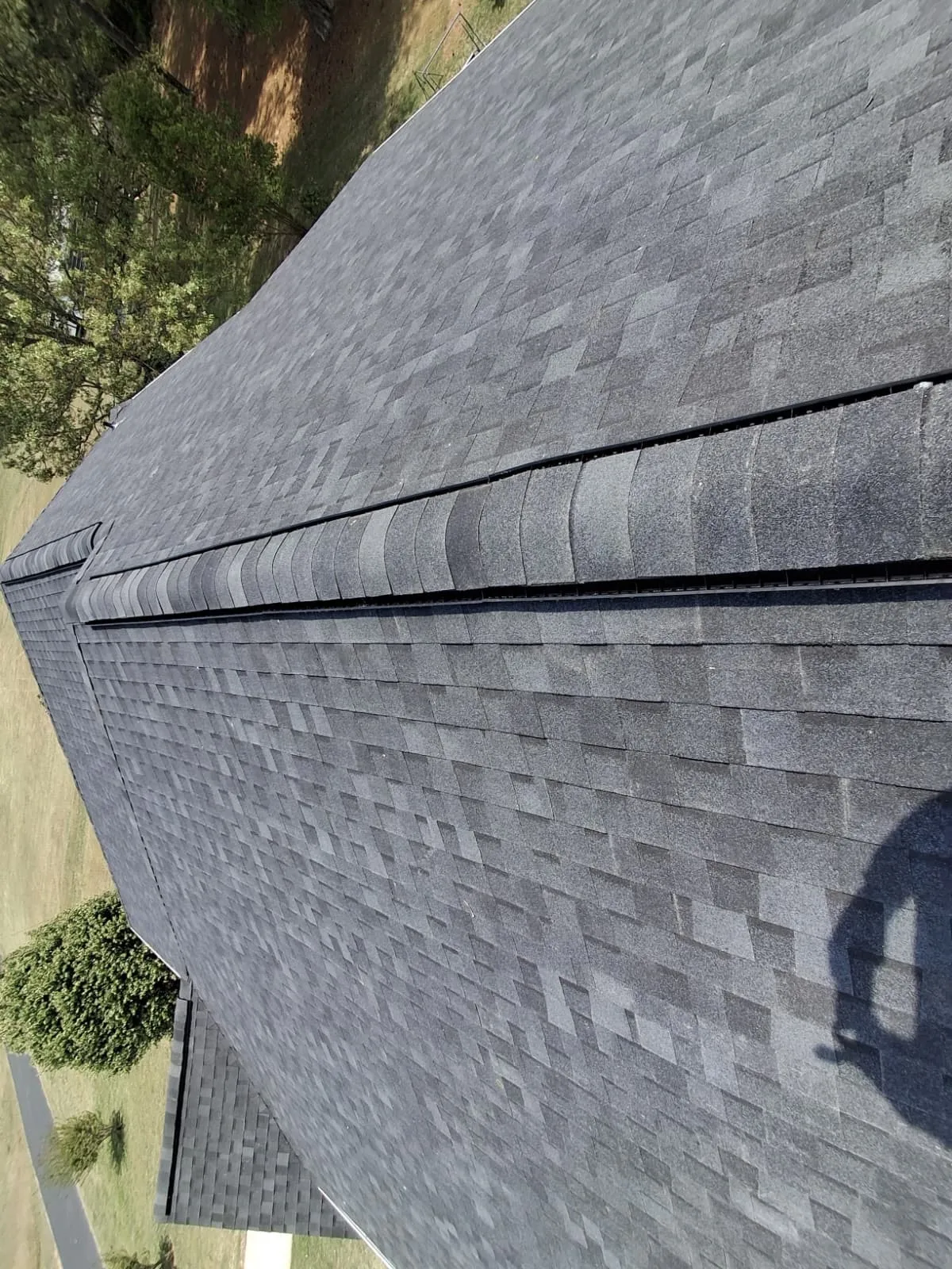 Residential roofing work by Peters Prestigious Properties Inc.