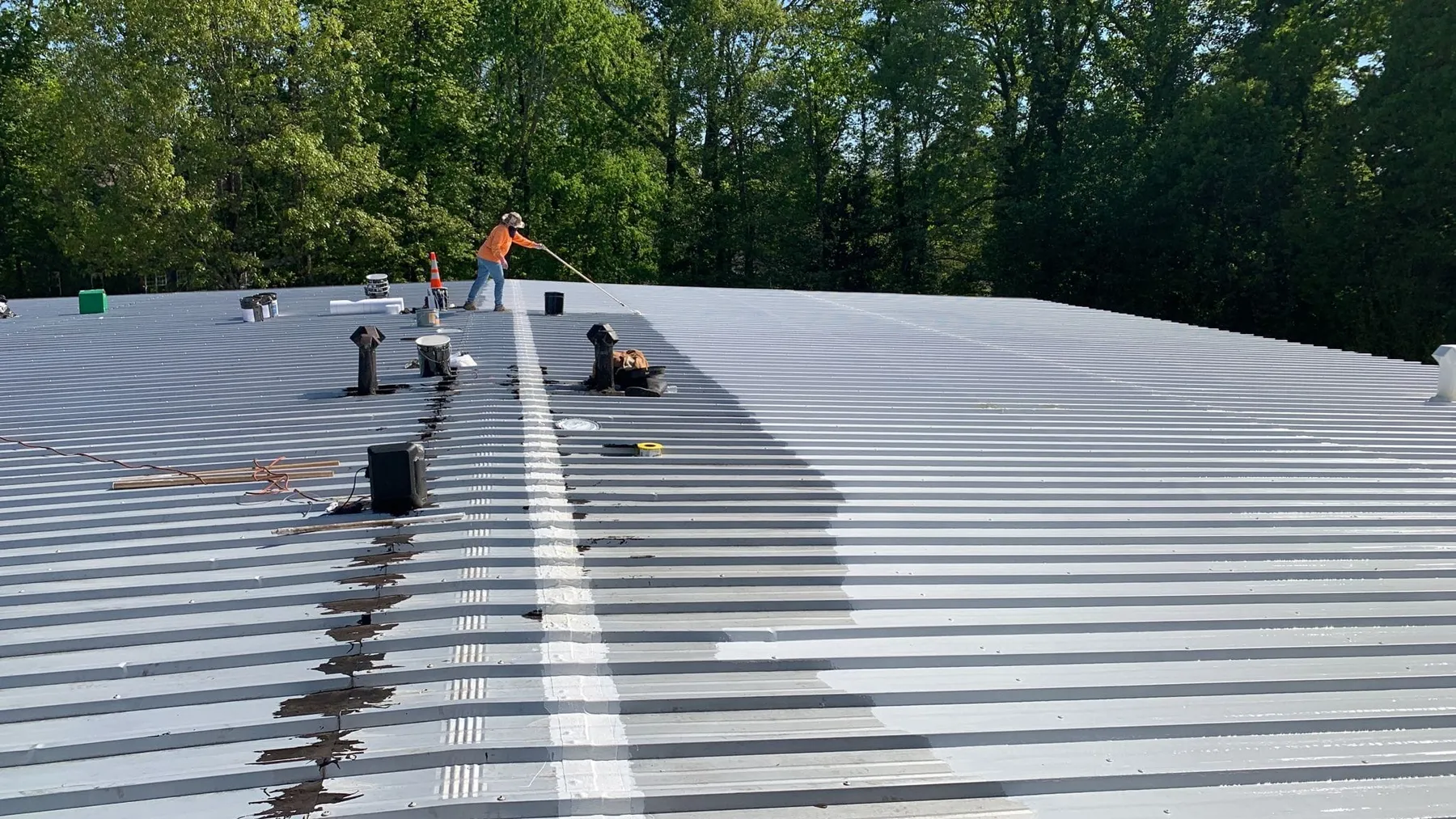 Residential roofing work by Peters Prestigious Properties Inc.